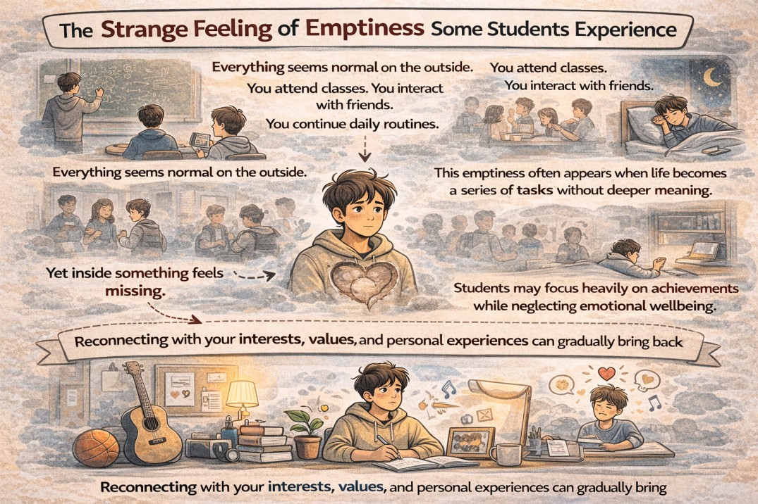 Why Students Feel Empty Even When Life Looks Fine